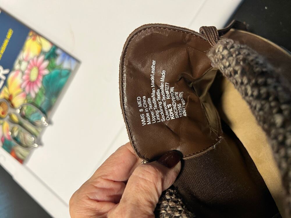 Madden Girl Women’s WANDER Brown Faux Suede Lace Up Combat Hiking Boots Size 8